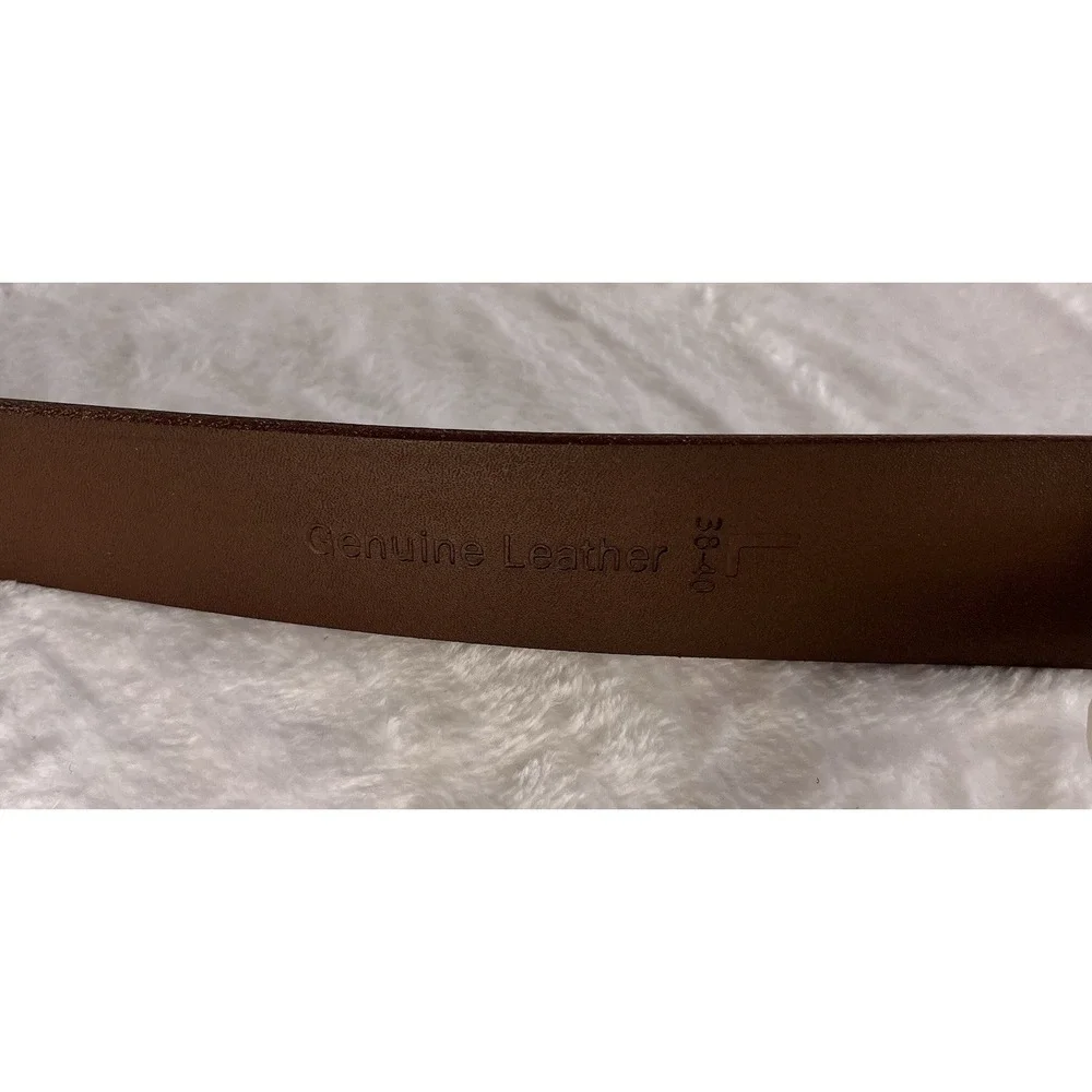 Timberland Men's Casual Genuine Leather‎ Belt Brown B75392 SIZE Lg 38-40 $55